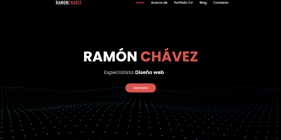 Ramón Chávez programador web especialista en posicionamiento web.